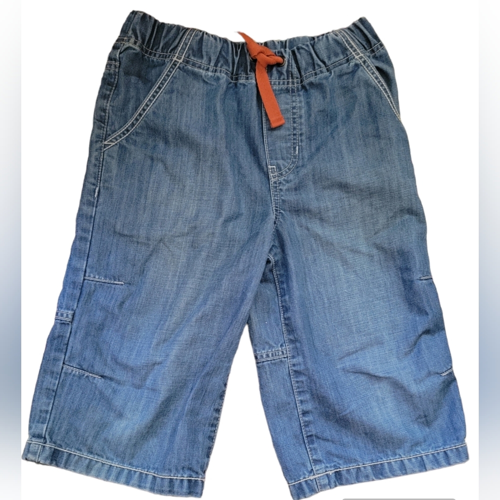 Boys Mini Boden Denim Board Shorts - Size 9 / 9Y